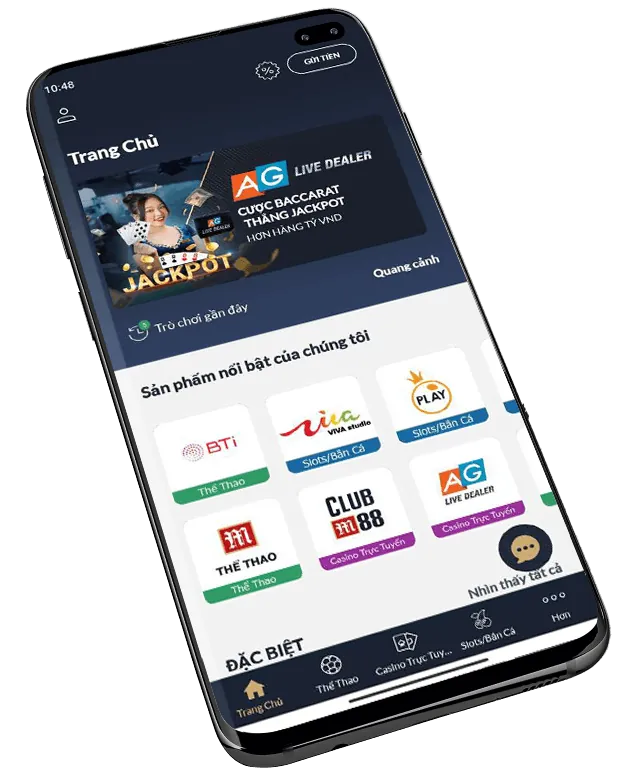 Giao diện cá cược liền mạch 788bet