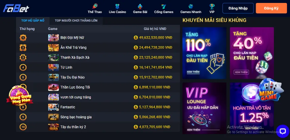 788bet ra mắt trò chơi slot mới